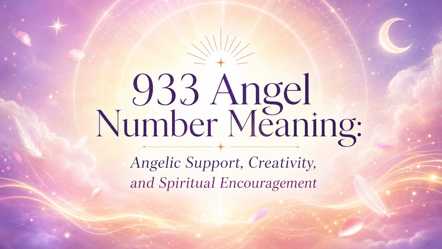 933 Angel Number Meaning: Angelic Support, Creativity, and Spiritual Encouragement