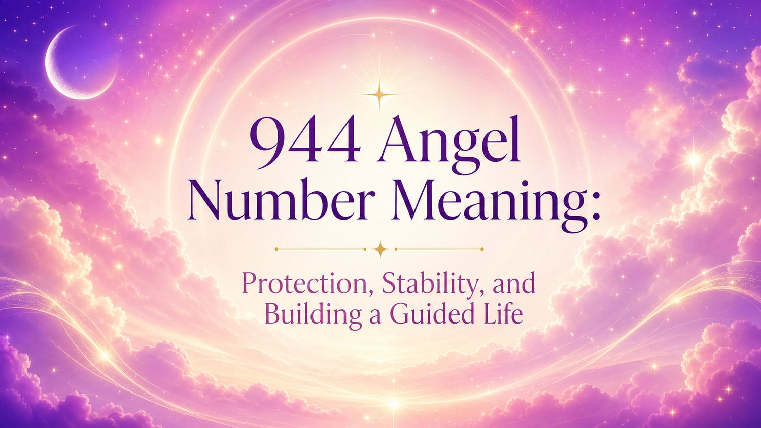 944 Angel Number Meaning: Protection, Stability, and Building a Guided Life