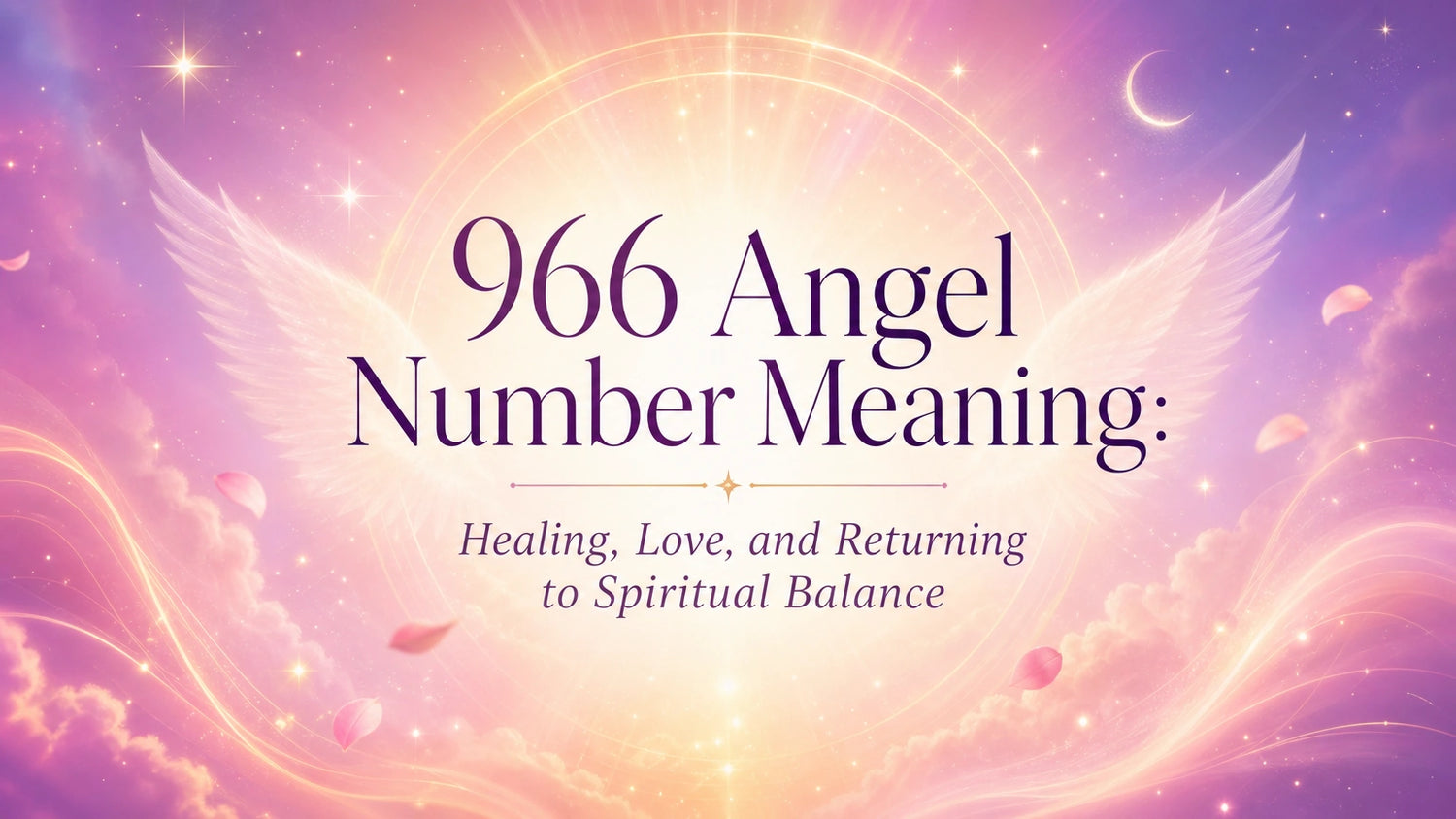 966 Angel Number Meaning: Healing, Love, and Returning to Spiritual Balance