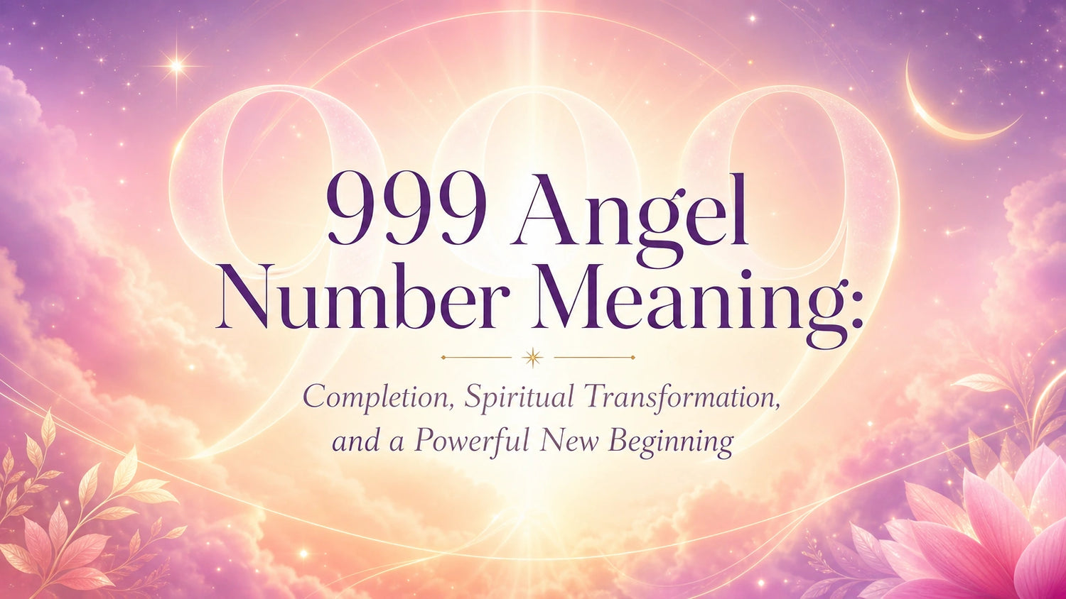999 Angel Number Meaning: Completion, Spiritual Transformation, and a Powerful New Beginning