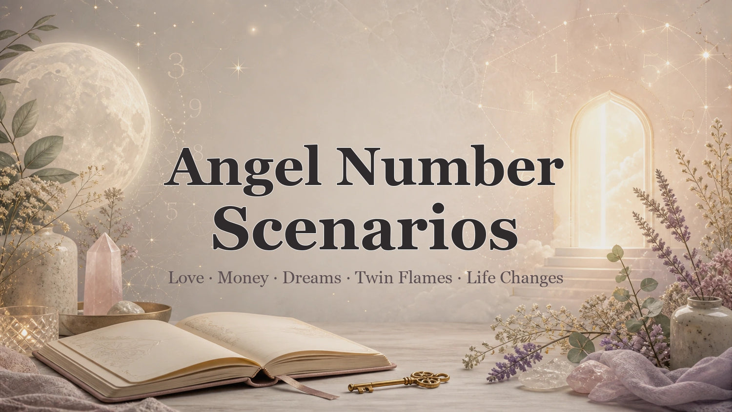 Angel number scenarios for love, money, dreams, twin flames, and life changes
