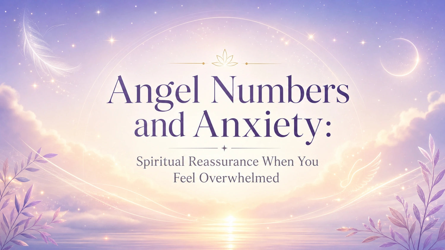 Angel Numbers and Anxiety: Spiritual Reassurance When You Feel Overwhelmed
