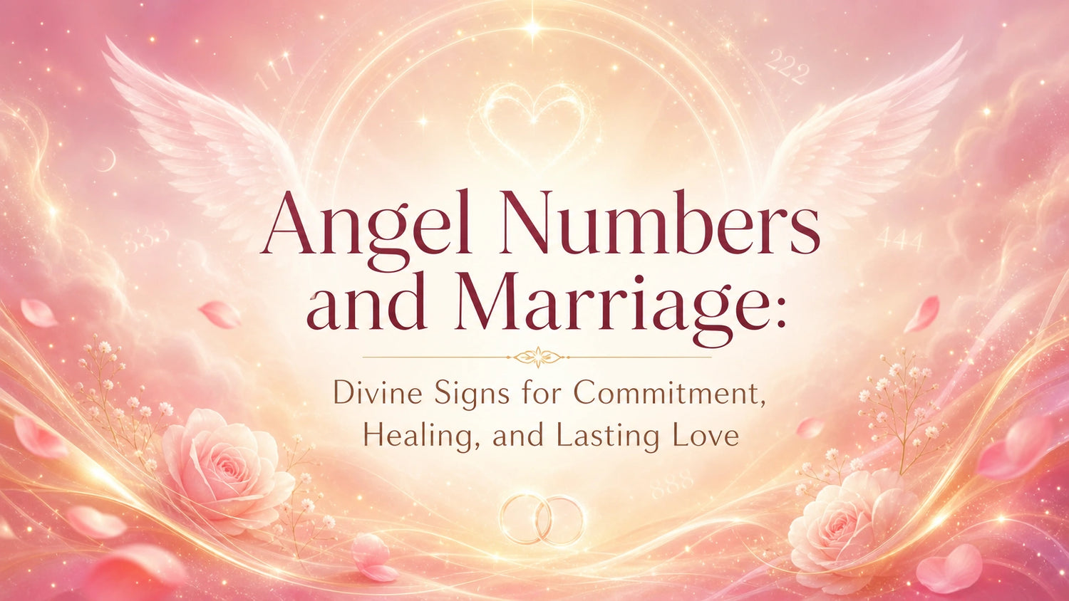 Angel Numbers and Marriage: Divine Signs for Commitment, Healing, and Lasting Love