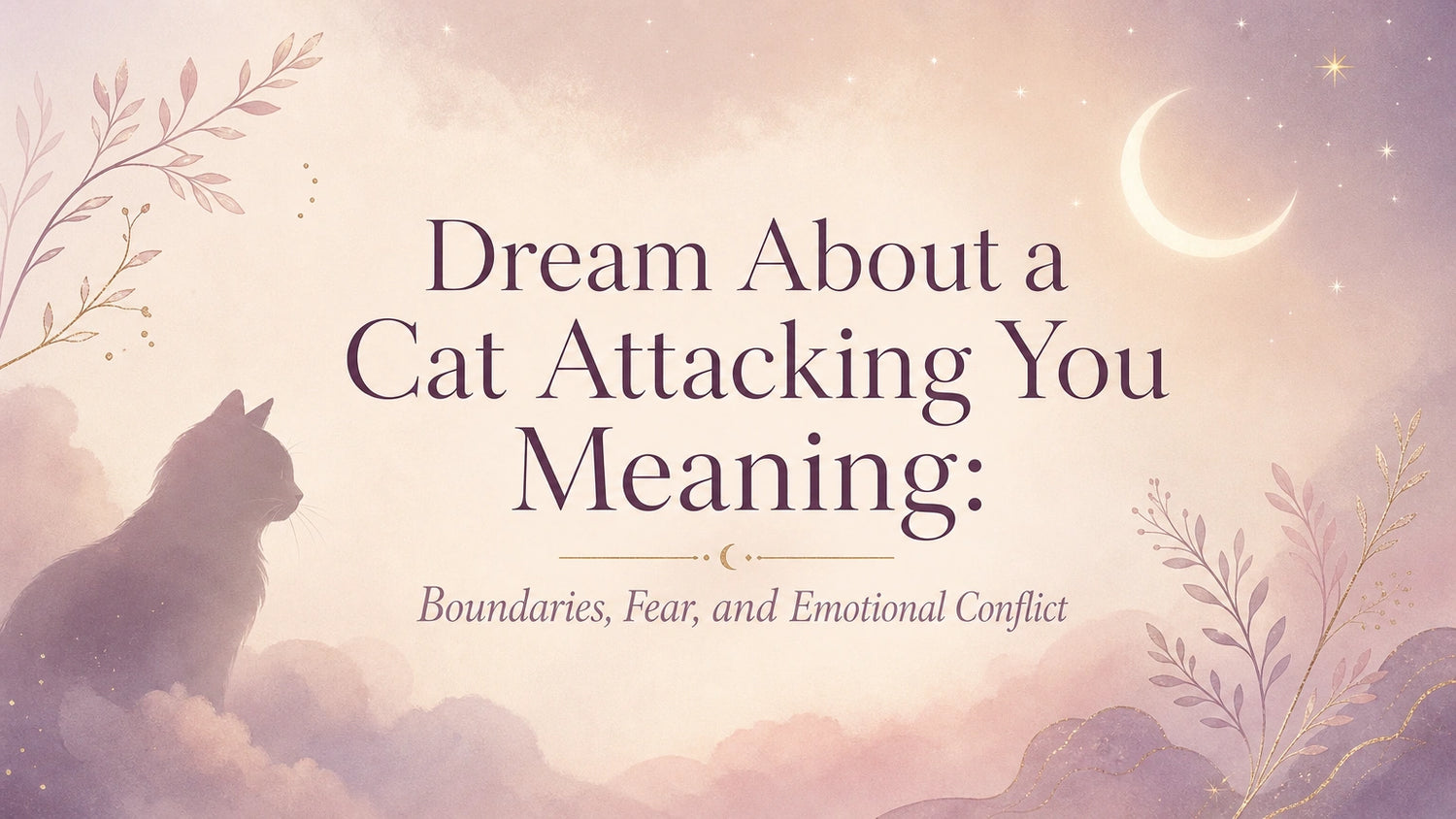 Dream About a Cat Attacking You Meaning: Boundaries, Fear, and Emotional Conflict