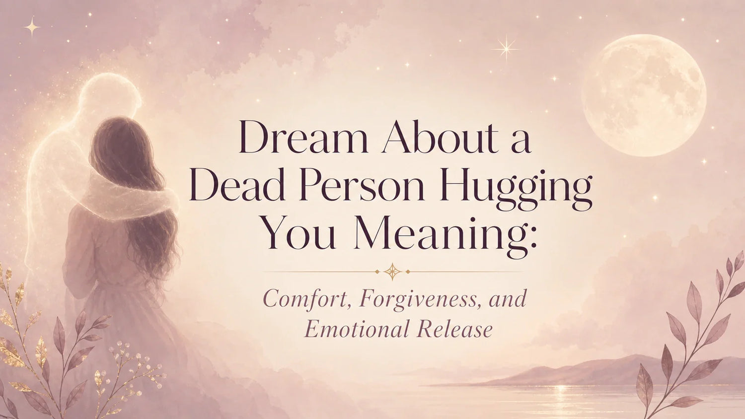 Dream About a Dead Person Hugging You Meaning: Comfort, Forgiveness, and Emotional Release