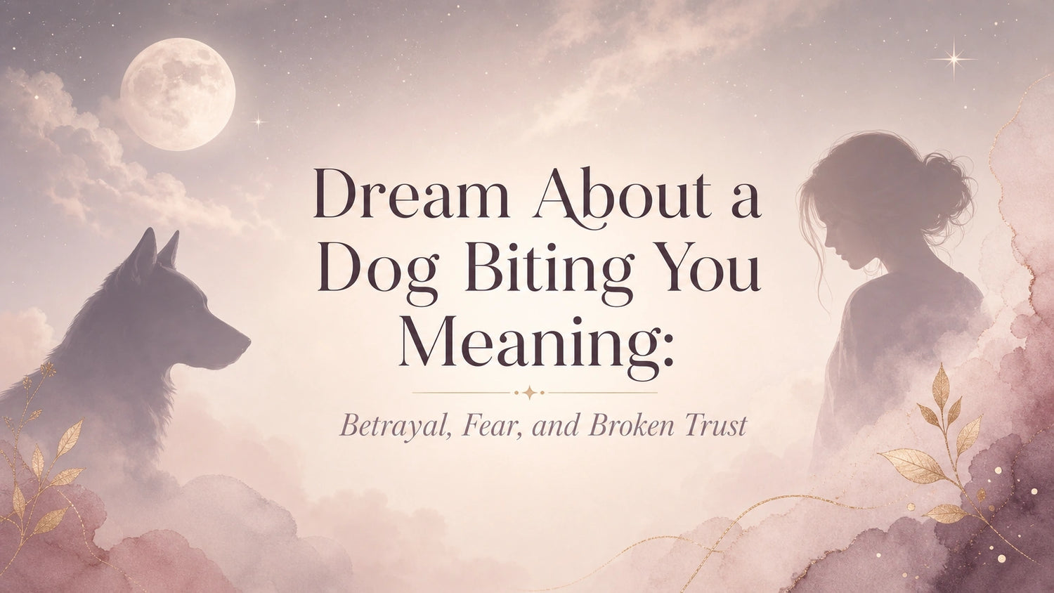 Dream About a Dog Biting You Meaning: Betrayal, Fear, and Broken Trust