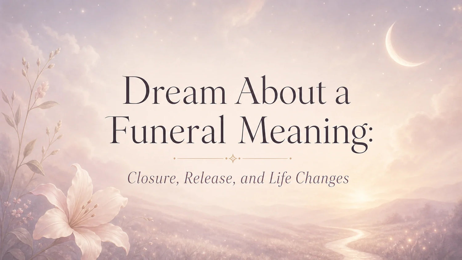 Dream About a Funeral Meaning: Closure, Release, and Life Changes