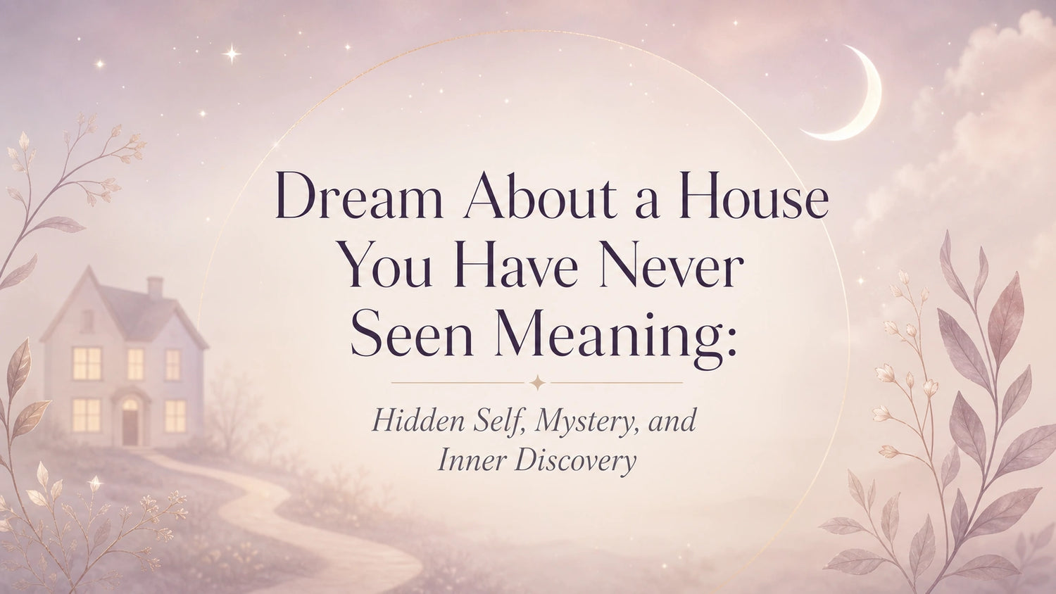 Dream About a House You Have Never Seen Meaning: Hidden Self, Mystery, and Inner Discovery