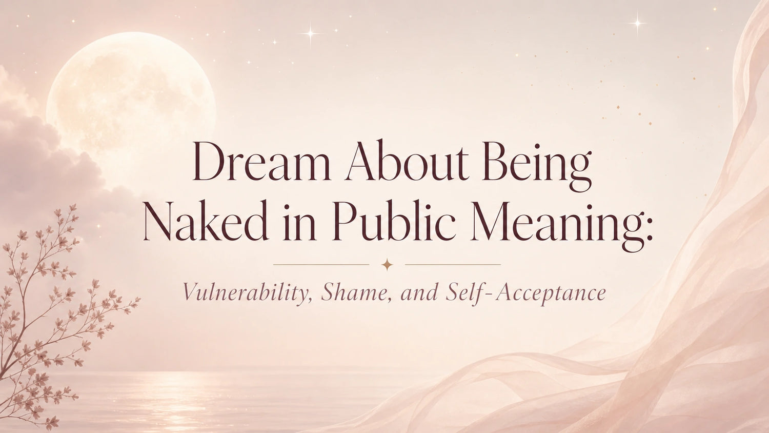 Dream About Being Naked in Public Meaning: Vulnerability, Shame, and Self-Acceptance