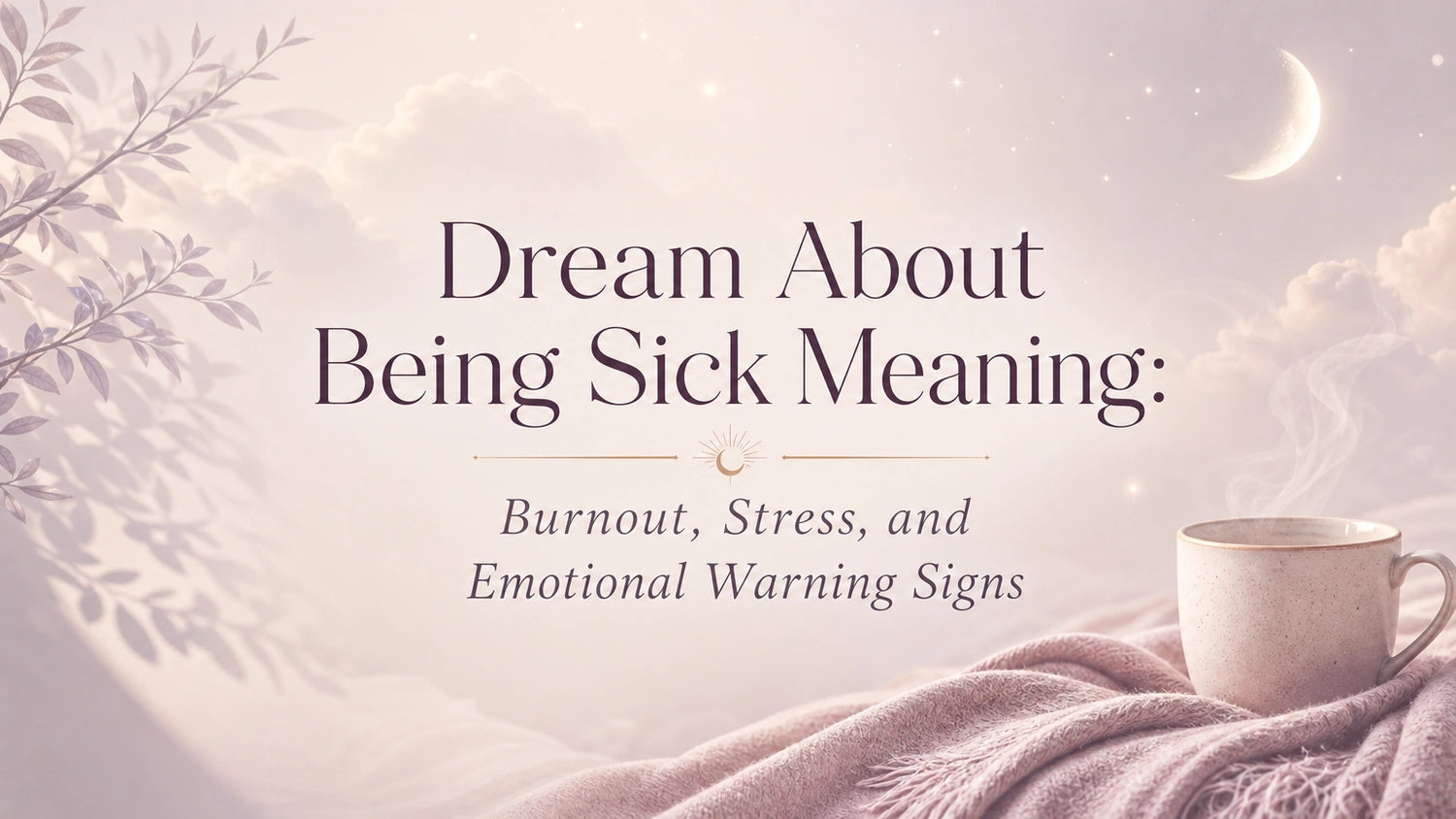 Dream About Being Sick Meaning: Burnout, Stress, and Emotional Warning Signs
