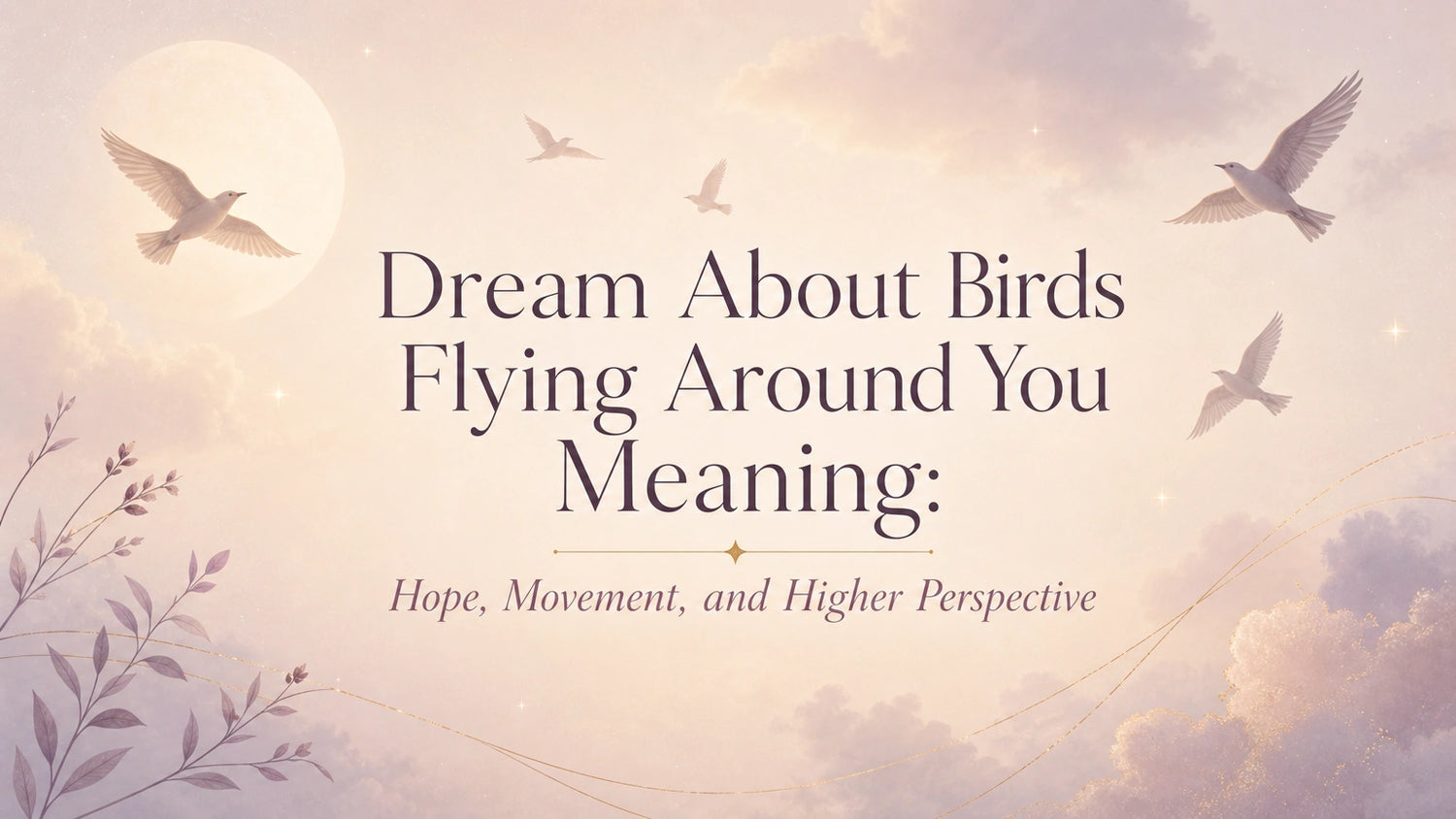 Dream About Birds Flying Around You Meaning: Hope, Movement, and Higher Perspective