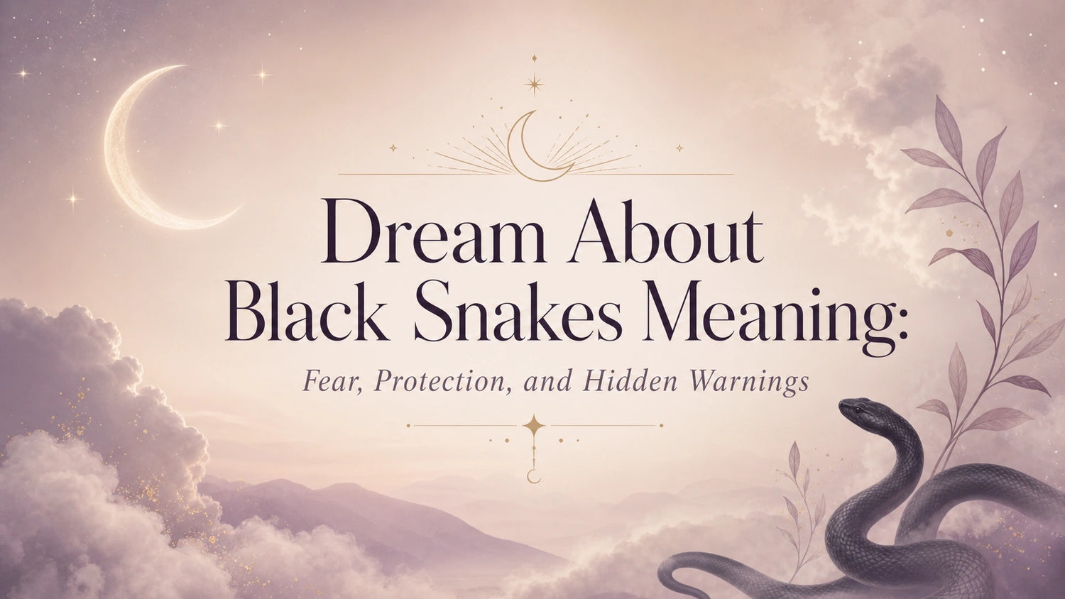 Dream About Black Snakes Meaning: Fear, Protection, and Hidden Warnings