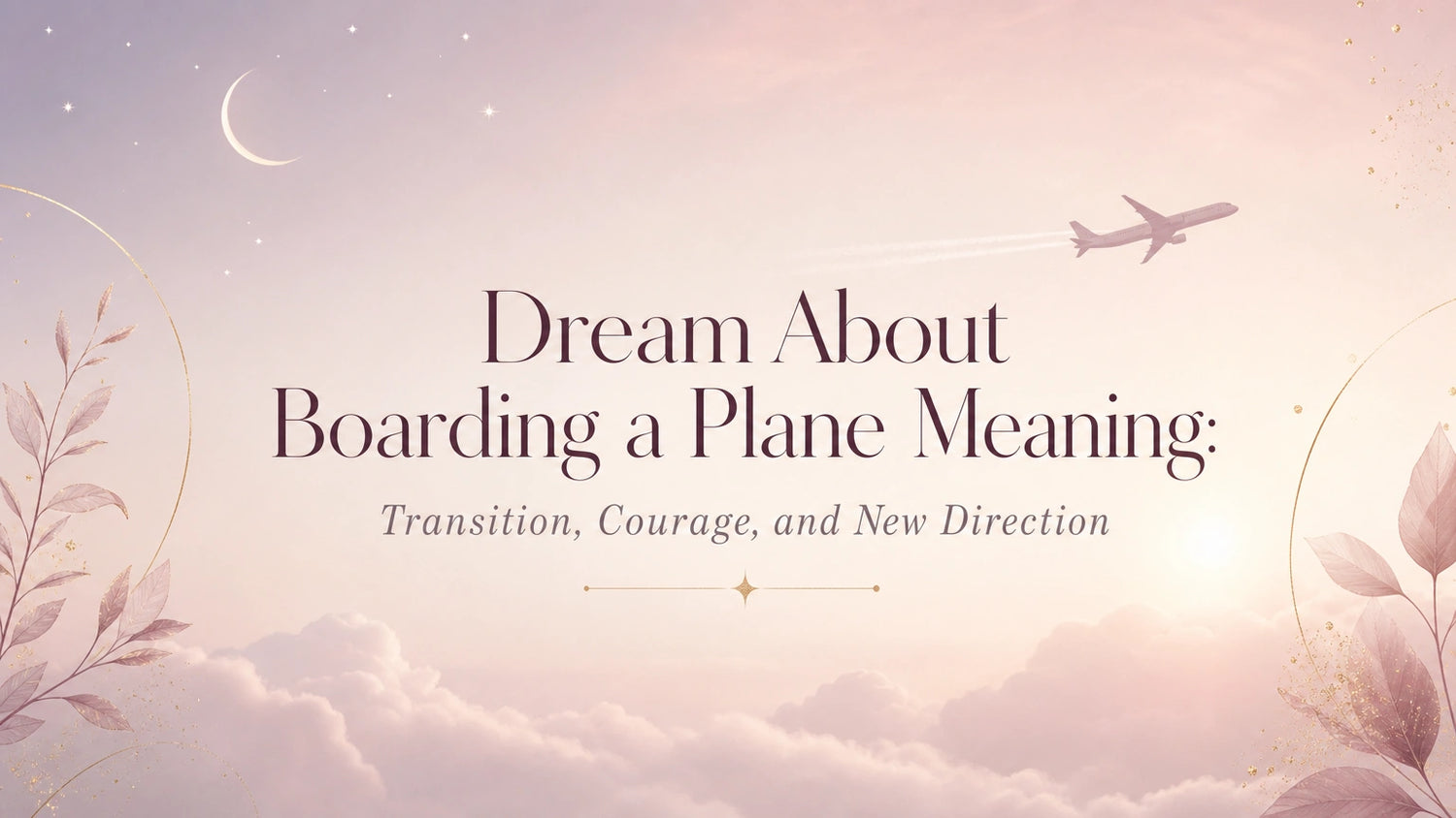 Dream About Boarding a Plane Meaning: Transition, Courage, and New Direction