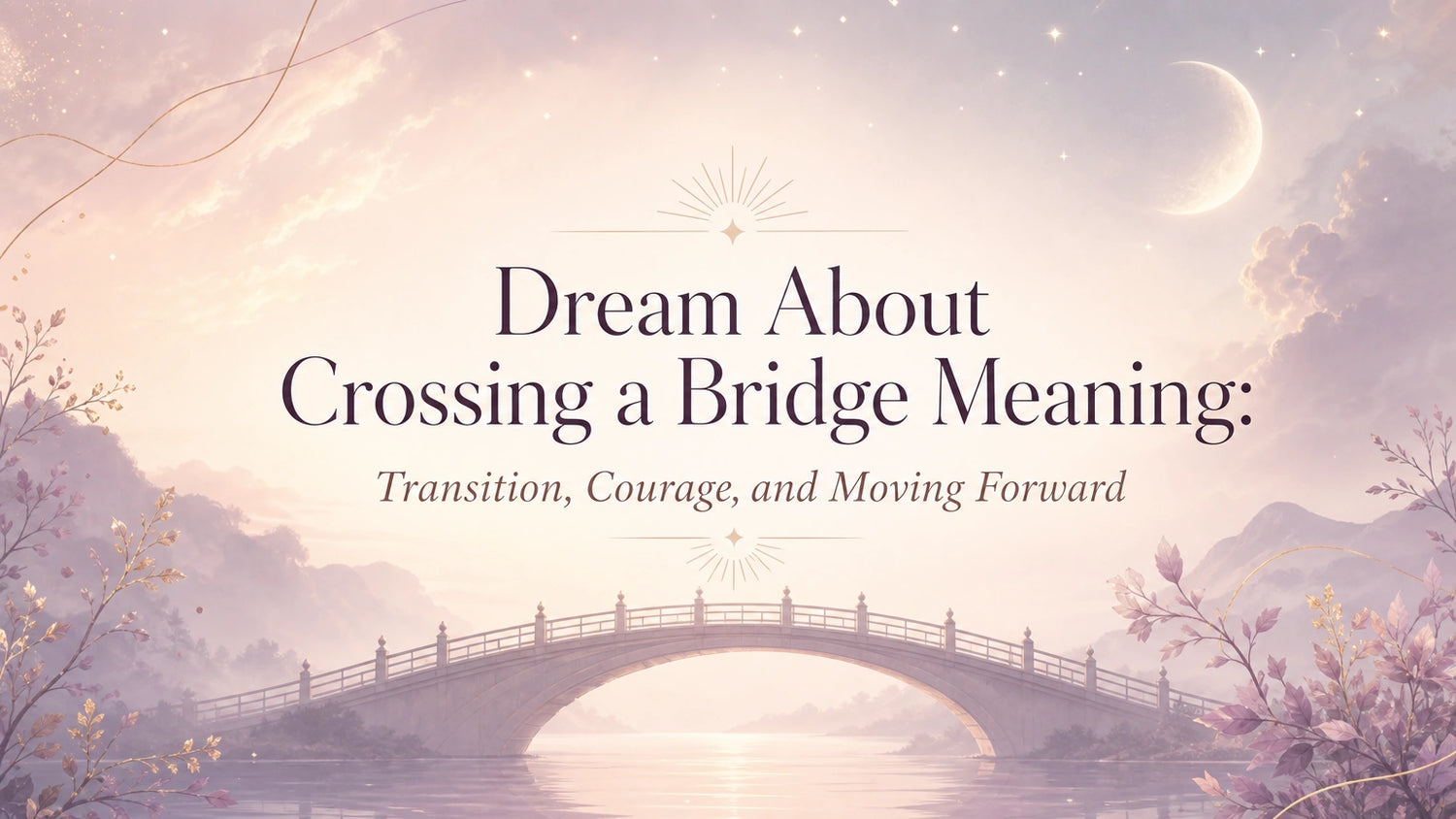 Dream About Crossing a Bridge Meaning: Transition, Courage, and Moving Forward