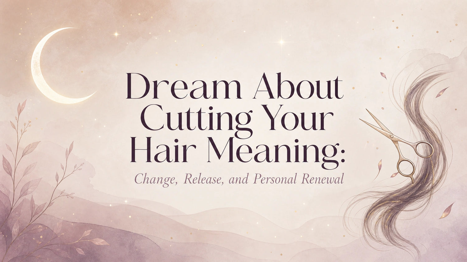 Dream About Cutting Your Hair Meaning: Change, Release, and Personal Renewal
