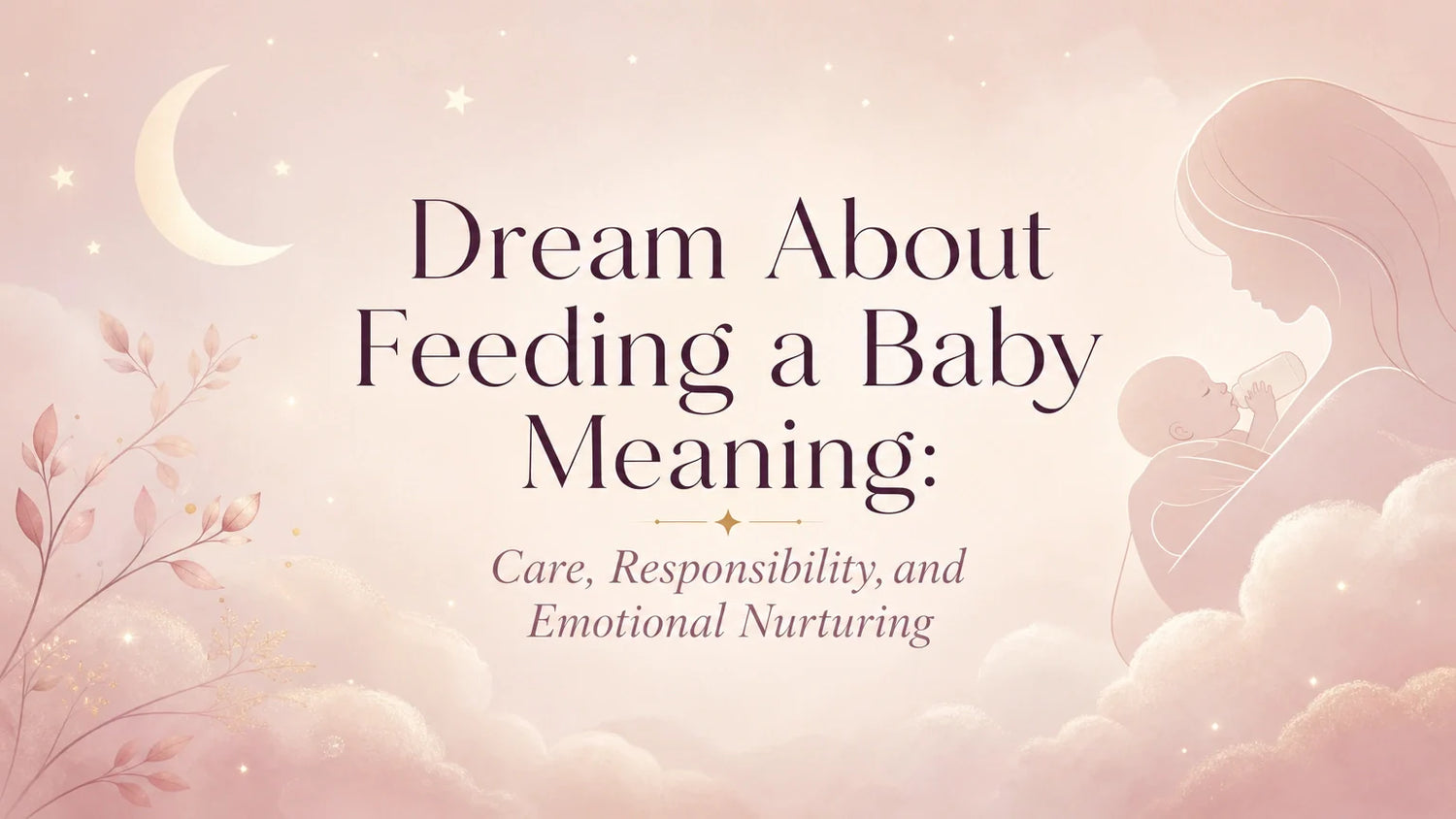 Dream About Feeding a Baby Meaning: Care, Responsibility, and Emotional Nurturing