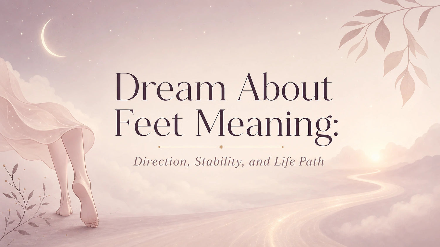 Dream About Feet Meaning: Direction, Stability, and Life Path