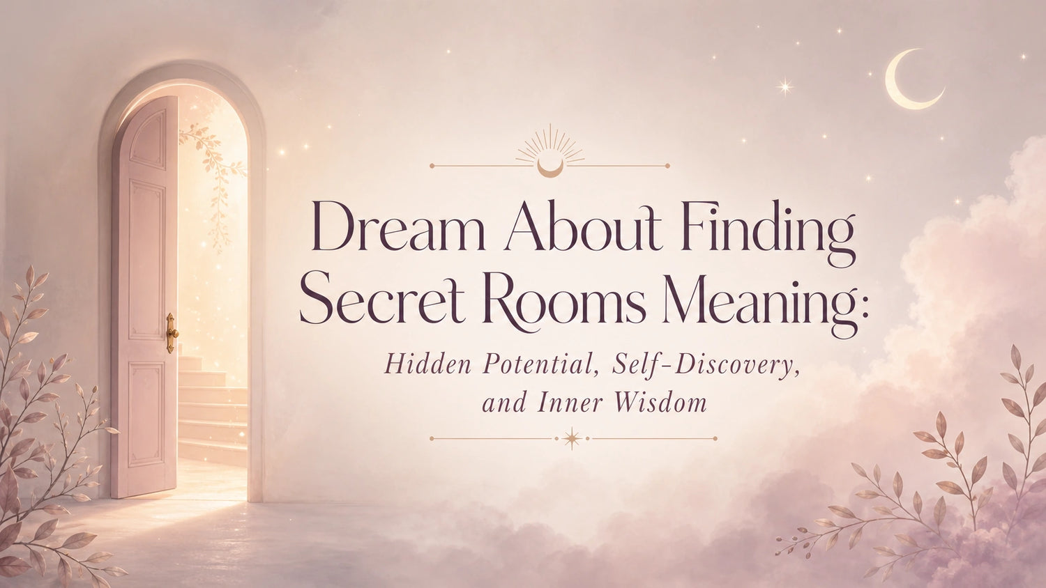 Dream About Finding Secret Rooms Meaning: Hidden Potential, Self-Discovery, and Inner Wisdom
