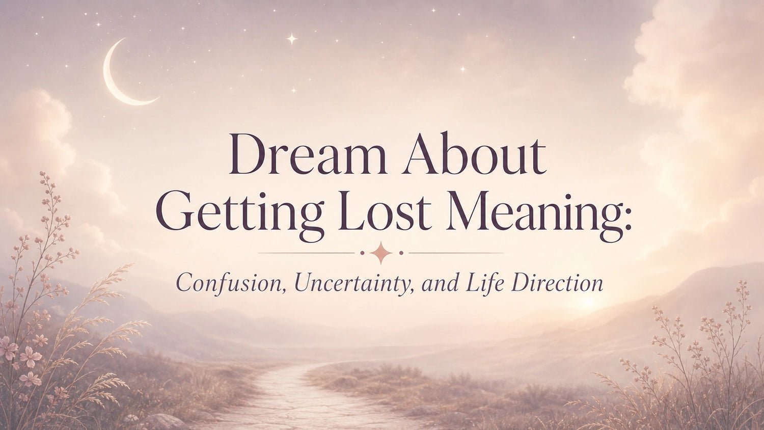 Dream About Getting Lost Meaning: Confusion, Uncertainty, and Life Direction