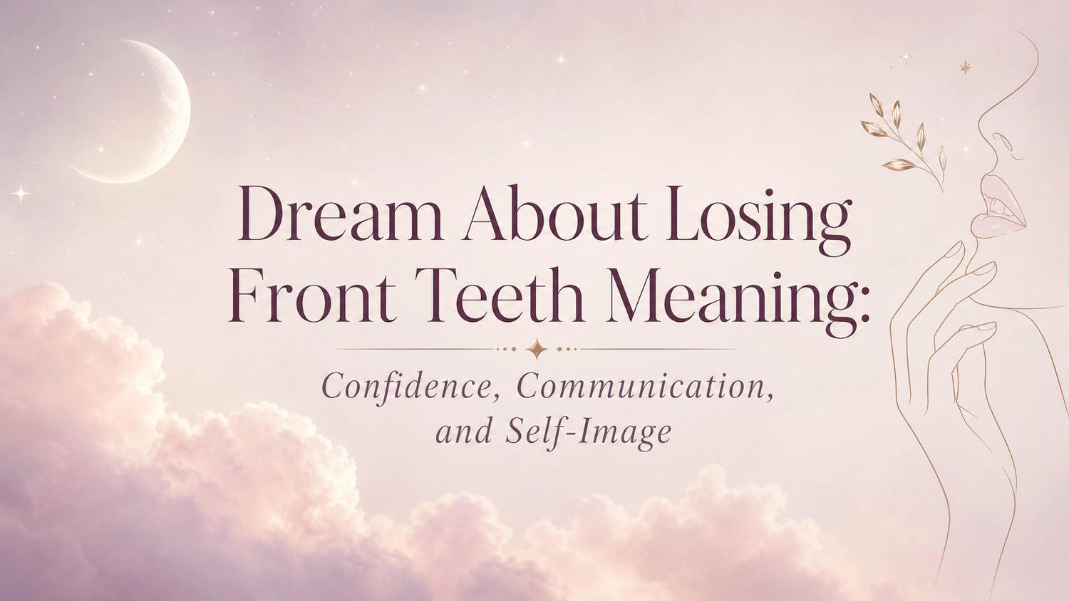 Dream About Losing Front Teeth Meaning: Confidence, Communication, and Self-Image