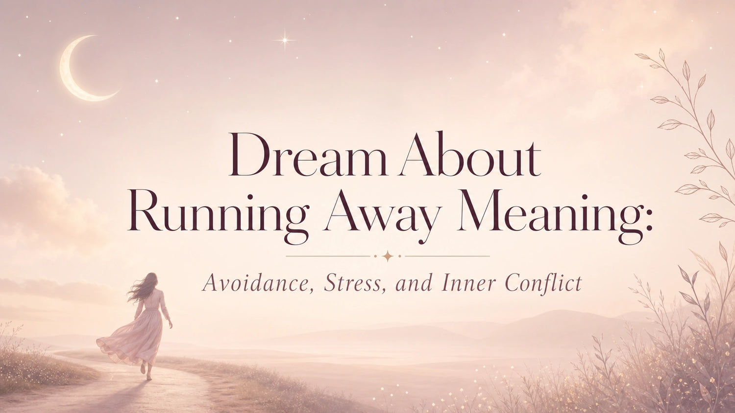 Dream About Running Away Meaning: Avoidance, Stress, and Inner Conflict