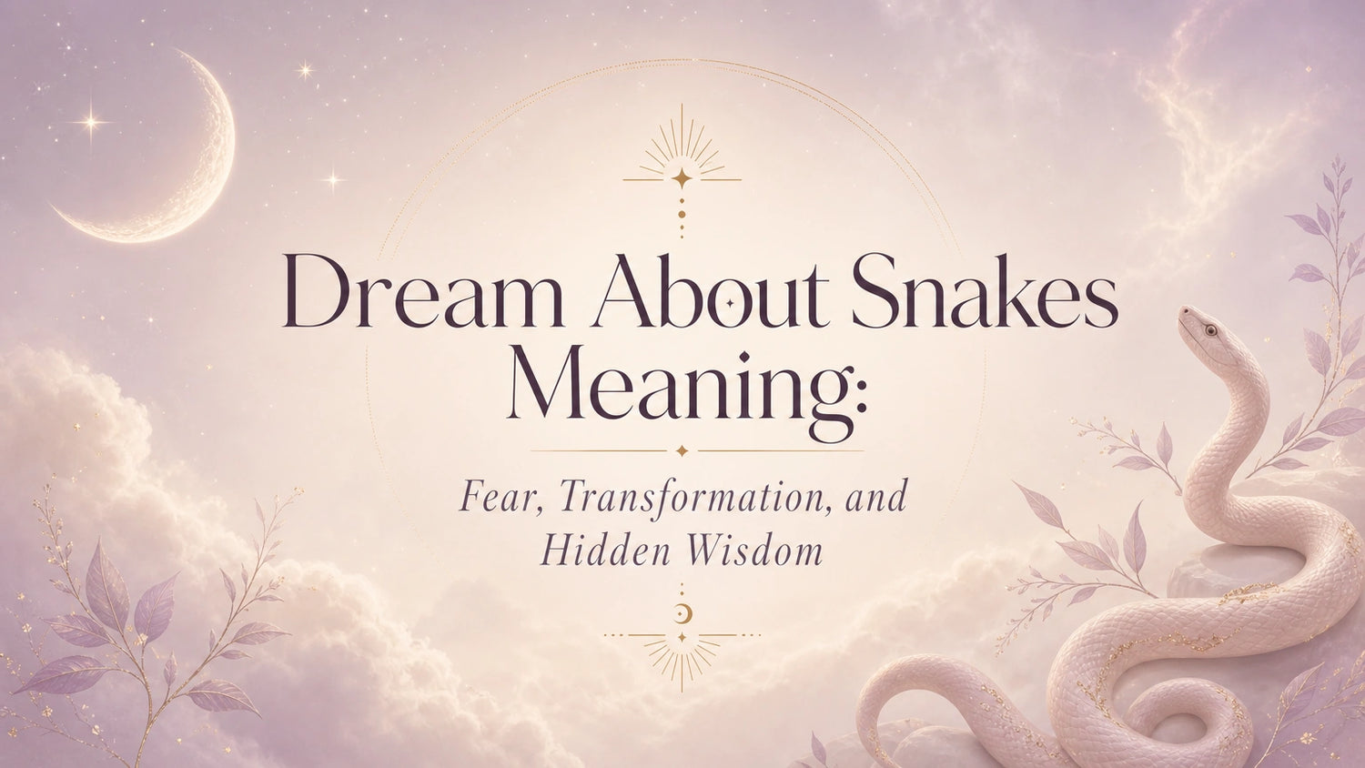 Dream About Snakes Meaning: Fear, Transformation, and Hidden Wisdom