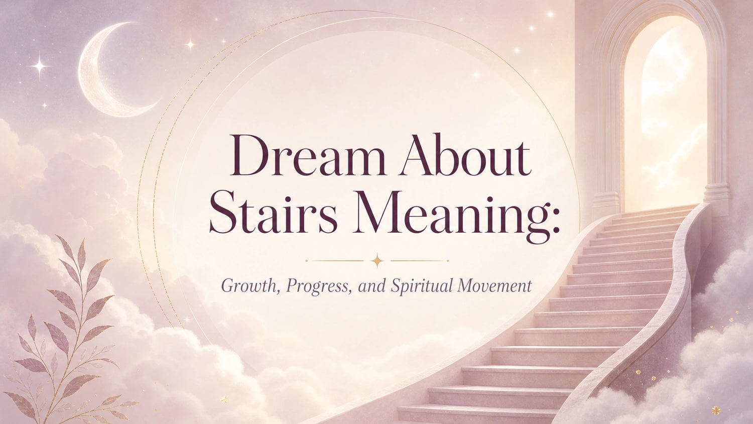 Dream About Stairs Meaning: Growth, Progress, and Spiritual Movement