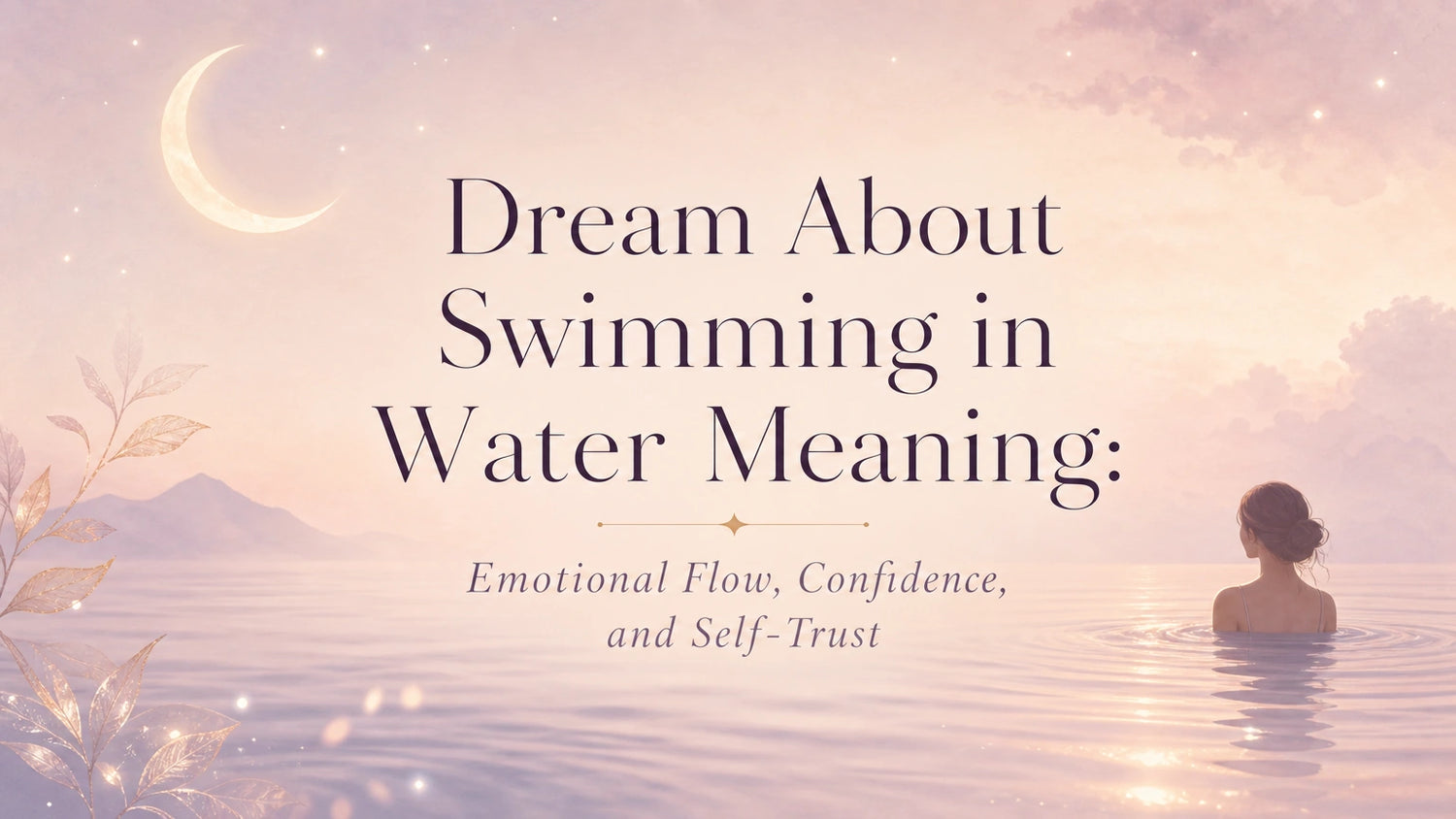 Dream About Swimming in Water Meaning: Emotional Flow, Confidence, and Self-Trust