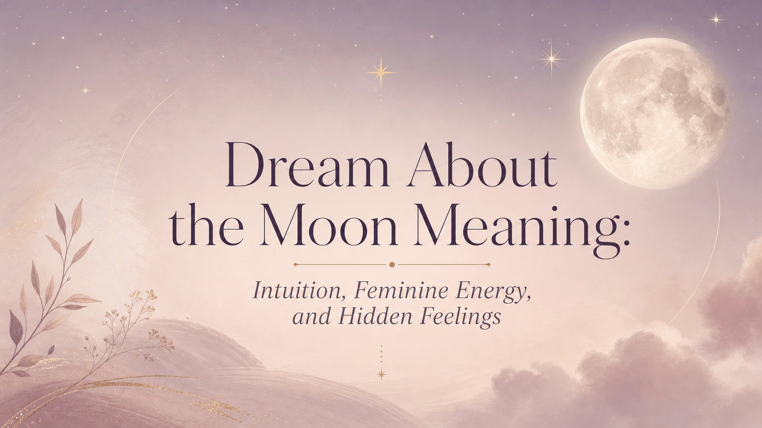Dream About the Moon Meaning: Intuition, Feminine Energy, and Hidden Feelings