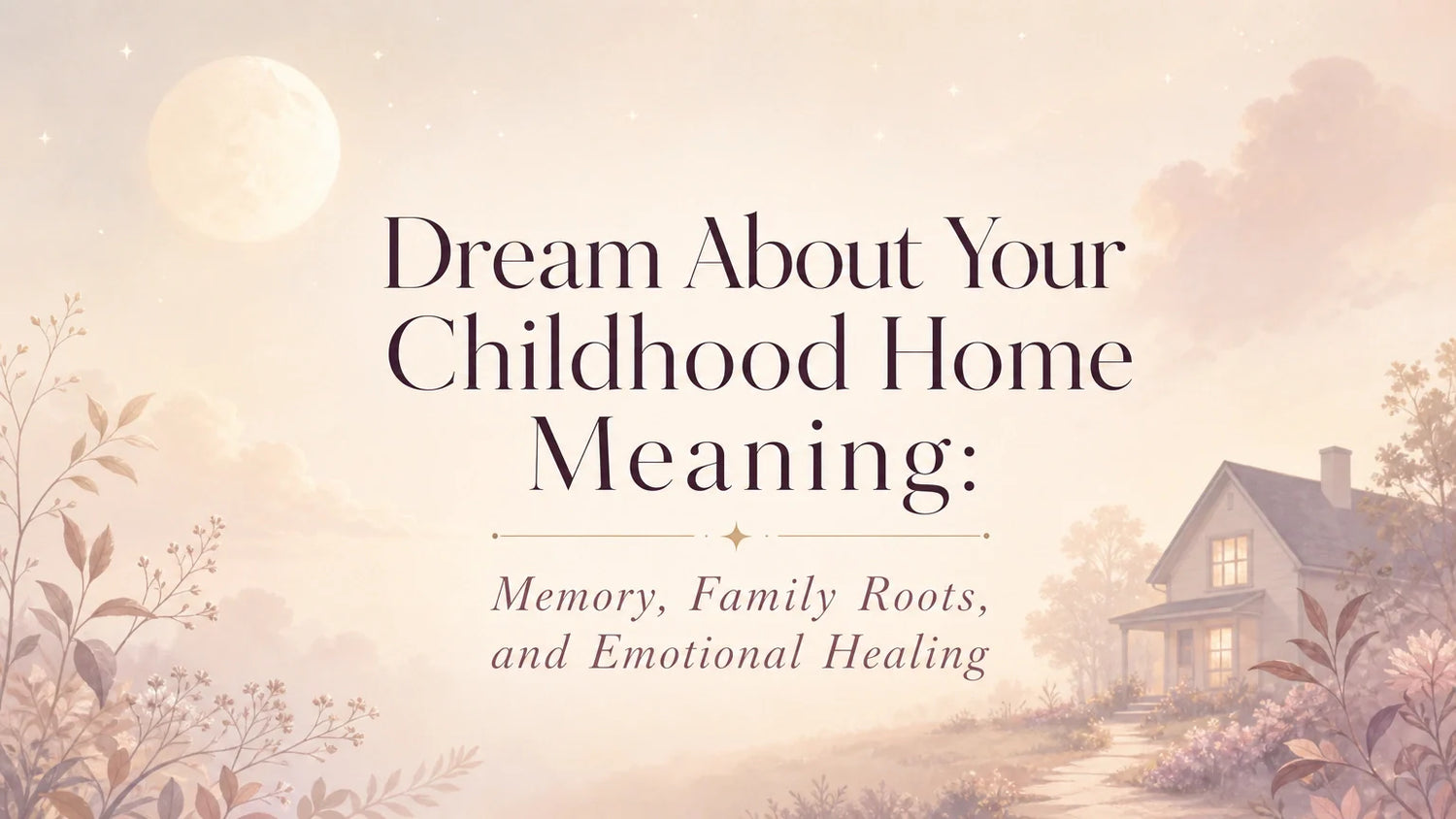 Dream About Your Childhood Home Meaning: Memory, Family Roots, and Emotional Healing
