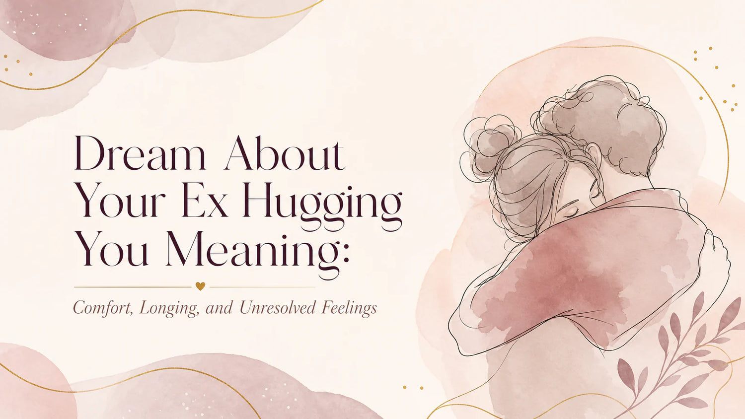 Dream About Your Ex Hugging You Meaning: Comfort, Longing, and Unresolved Feelings