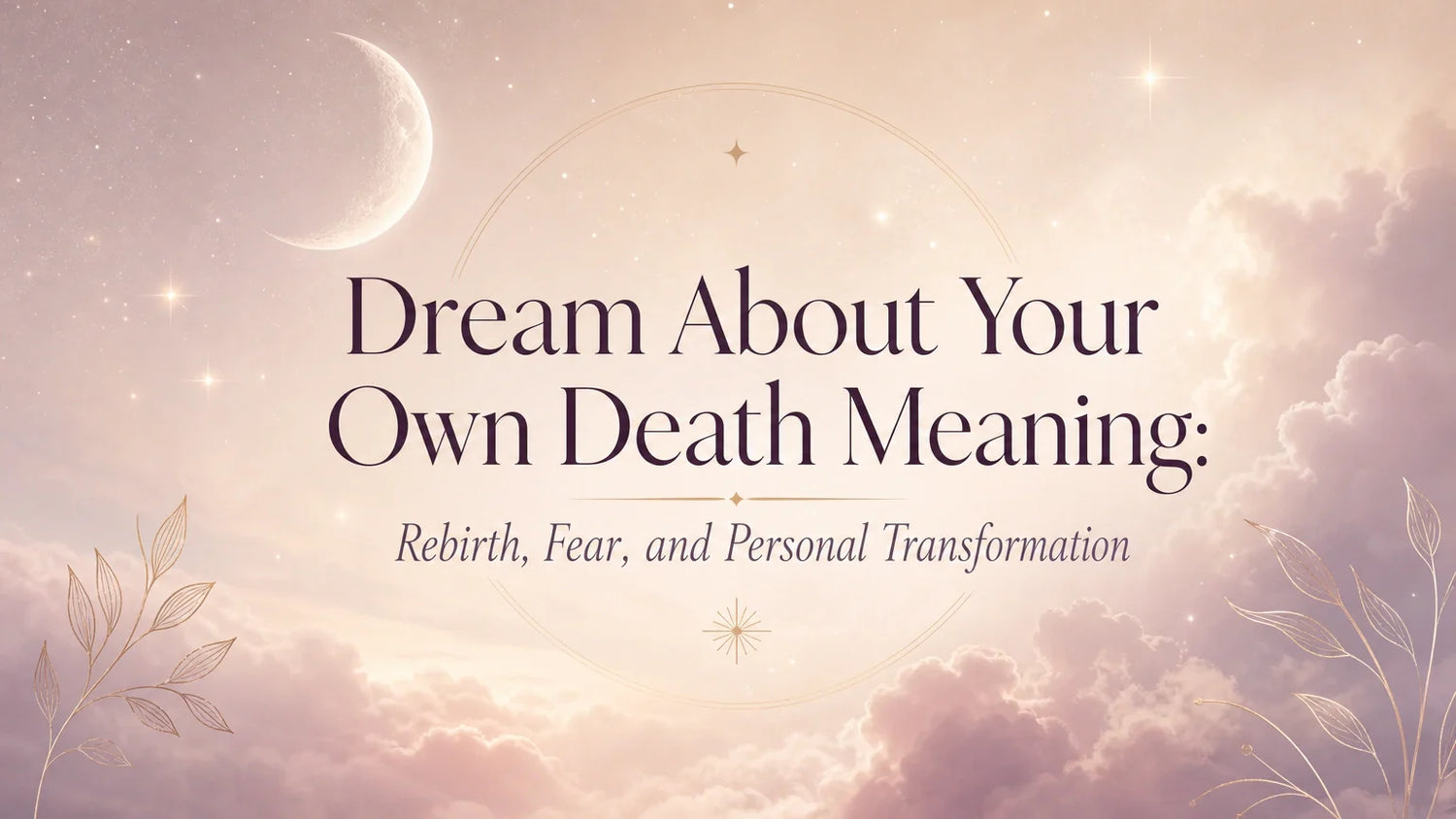 Dream About Your Own Death Meaning: Rebirth, Fear, and Personal Transformation