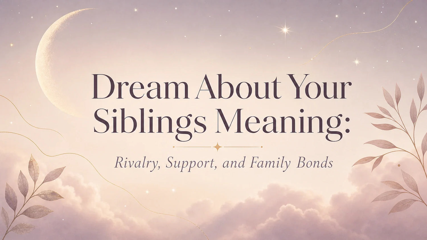Dream About Your Siblings Meaning: Rivalry, Support, and Family Bonds