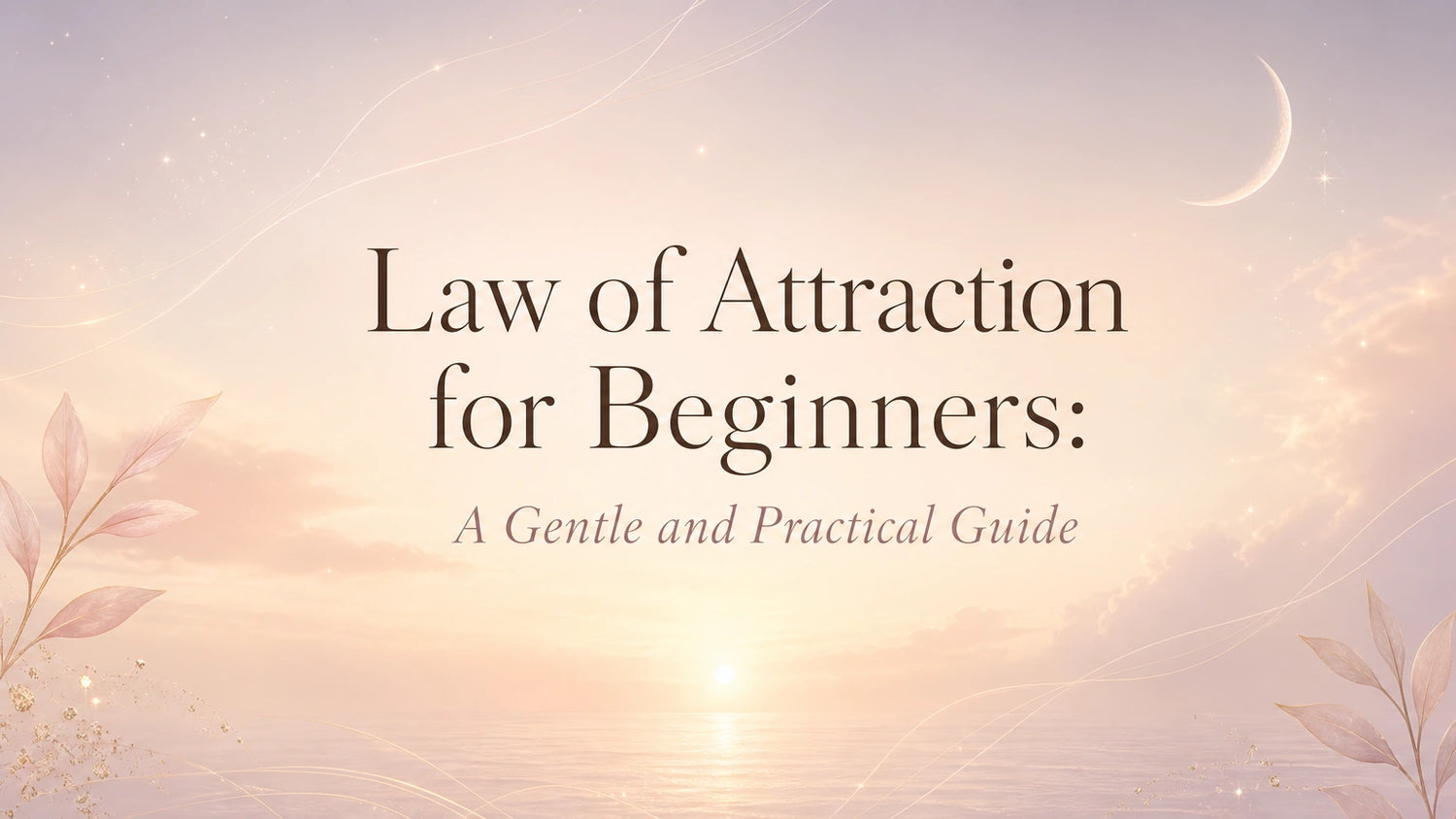 Law of Attraction for Beginners: A Gentle and Practical Guide