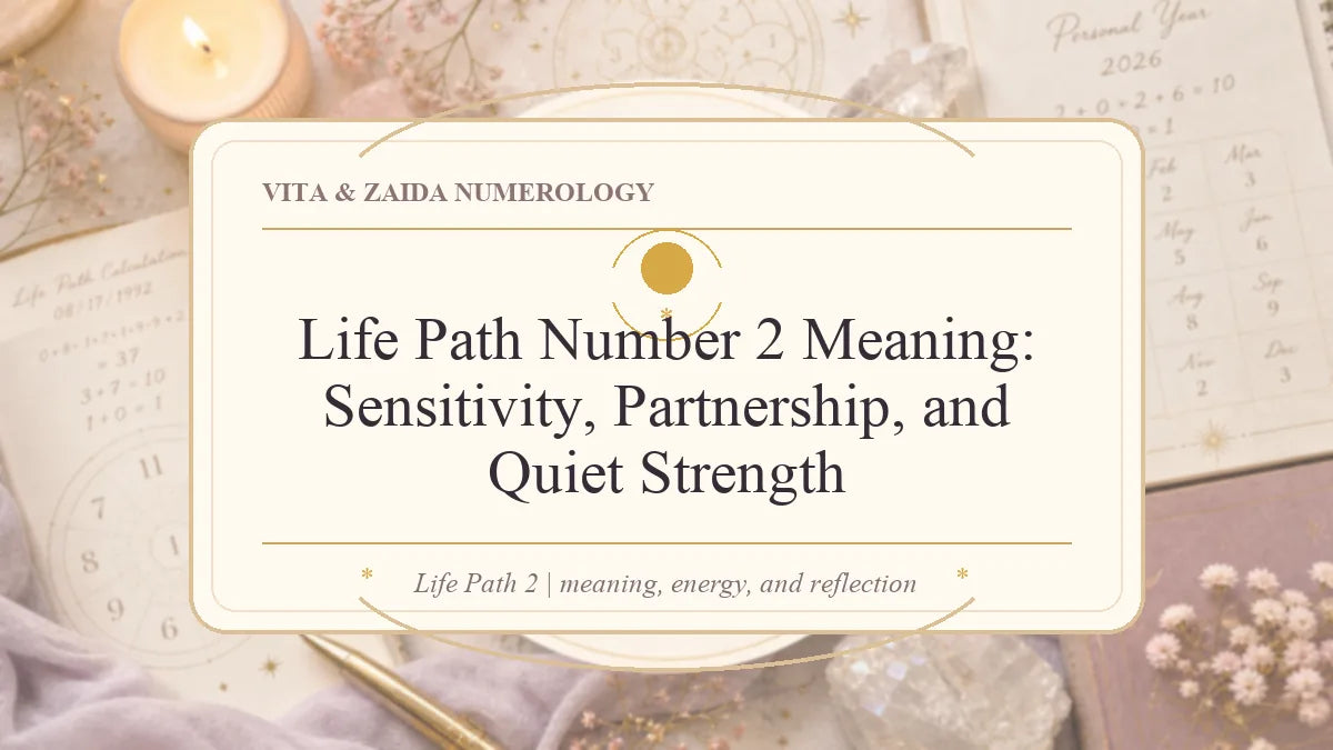 Life Path Number 2 Meaning: Sensitivity, Partnership, and Quiet Strength