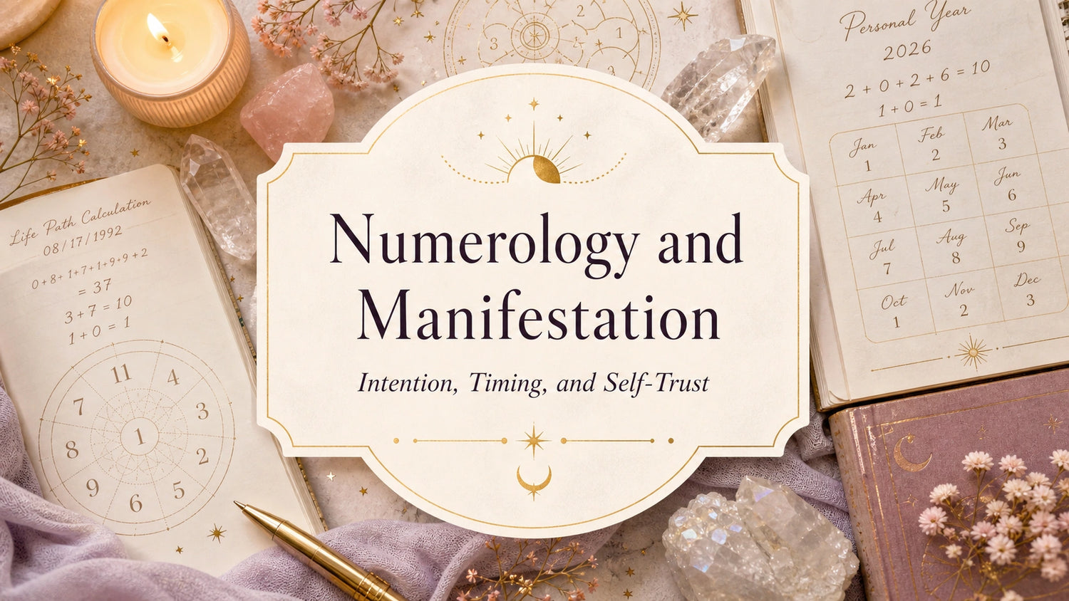 Numerology and Manifestation: How Numbers Can Support Intention, Timing, and Self-Trust